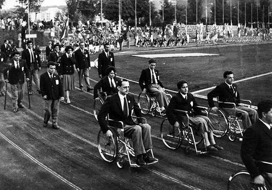 openingsceremonie van de paralympische spelen van 1960